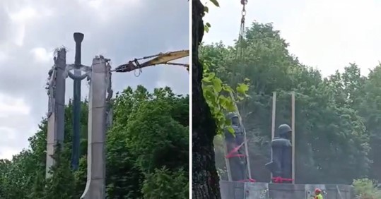 Снос памятника